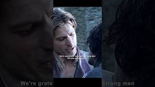 Jaime meets Jon Snow for the first time gameofthrones jaimelannister jonsnow winterfell [upl. by Neelyaj]