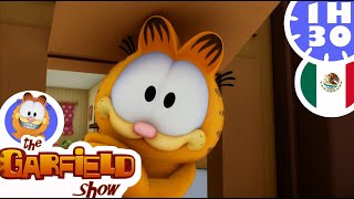 😸 ¡Garfield y su amigo alienígena 👽  El Show de Garfield [upl. by Joy]