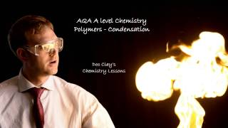 AQA Alevel Chemistry Condensation Polymers [upl. by Wilbert]