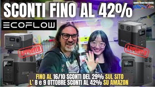 👉GRANDI SCONTI ECOFLOW☀️offgrid 1k diy fotovoltaico [upl. by Lebatsirc]