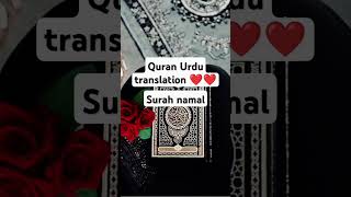 Surah namal 27 quranshorts quotes shortsvideo stutus subscribe [upl. by Nies]