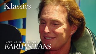 Bruce Jenner Gets His Ears Pierced With Robs Help  KUWTK  E [upl. by Uhayile496]