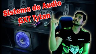 TU CABEZA VOLARÁ CON ESTAS POTENTES BOCINAS TRUST GXT TYTAN  MCE GAMER [upl. by Manda]