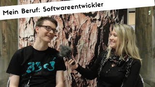 Mein Beruf Softwareentwickler  Ausbildung amp Studium dual Informatik  Berufsalltag [upl. by Eelarac927]