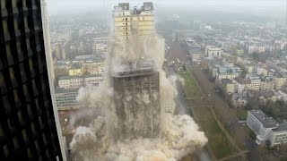 GoPro Building Demolition [upl. by Einnaffit567]