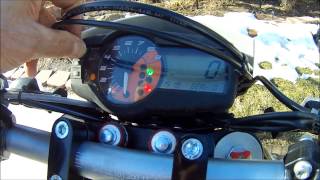 2015 KTM 690R Enduro ABS  Quick ECU Calibration [upl. by Aland]