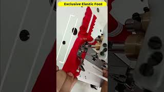 Flatlock Elastic Foot For Undergarments [upl. by Enyawed821]