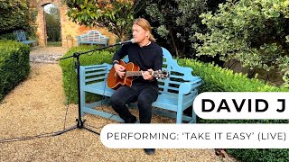 David J  Take It Easy  Solo Singing Guitarist  Entertainment Nation [upl. by German107]