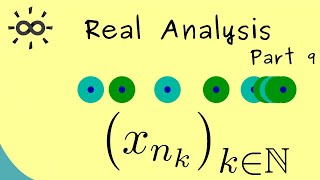 Real Analysis 9  Subsequences and Accumulation Values [upl. by Leiruh]