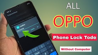 2023 Method oppo ka lock kaise tode oppo mobile ka lock kaise tode oppo ka password kaise tode [upl. by Yelyak836]