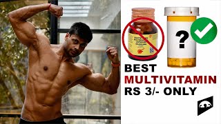 BEST MULTIVITAMIN SUPPLEMENT FOR MEN amp WOMEN IN RS 3 ONLY  NO SIDE EFFECTS [upl. by Eybba]