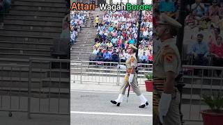 Attari Border Parade Attari Border Ceremony wagahborder attari ytviral [upl. by Tebazile]