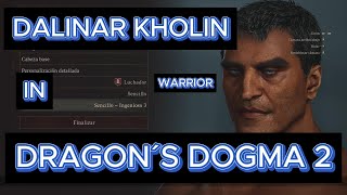 DALINAR KHOLIN😱💪 from STORMLIGHT ARCHIVE🌪⛈⚡ in DRAGON´S DOGMA 2✔✔ CHARACTER CREATOR🔥🔥😎 [upl. by Agace96]