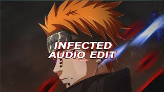 Infected Slowed  Sickick Audio Edit [upl. by Ahcsas]