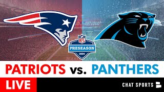 Patriots vs Panthers Live Streaming Scoreboard Free PlayByPlay Highlights  NFL Preseason [upl. by Osber404]