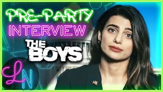 The Boys Season 3 Interview Claudia Doumit on Victoria Neuman Call of Duty and More [upl. by Namruht850]