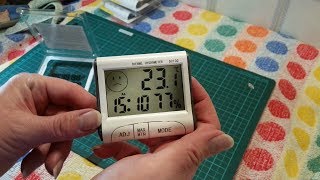 Digital Thermometer amp Hygrometer Unboxing and Review [upl. by Lind]