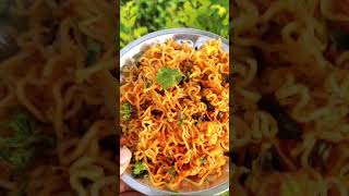 maggi masala noodles recipenoodles recipe🍜simple and tasty recipe🍴shortsyoutubeshorts [upl. by Ayk870]