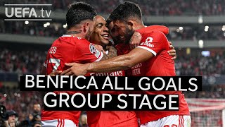 BENFICA All Group Stage GOALS [upl. by Floridia883]