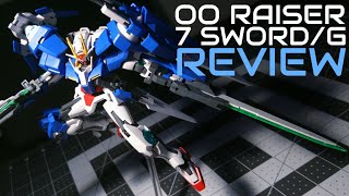 HG OO Raiser amp 7 SwordG  Part 5 REVIEW  Gundam 00 plastic model kit [upl. by Ehman]