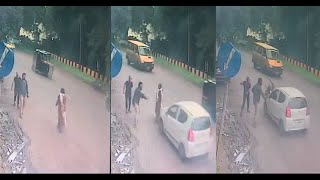 Nashik Hit And Run Case CCTV Footage [upl. by Ailedamla]