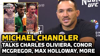 Michael Chandler Says Conor McGregor ‘Isn’t Off The Hook Explains Why He Took Oliveira Fight [upl. by Hetti]