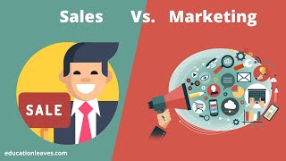 Sales vs Marketing  Difference between marketing and sales [upl. by Clarisa]