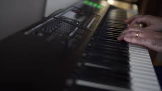 Frasers Ridge  Theme from quotOutlanderquot played on Roland FA08 [upl. by Odlopoel140]