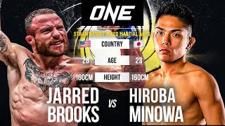 CRAZY EXPLOSIVENESS 🤯 Jarred Brooks vs Hiroba Minowa  Full Fight [upl. by Iila]