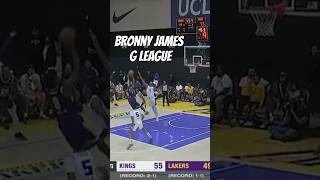 Bronny James G League Highlights Vs Kings nba [upl. by Nerdna400]