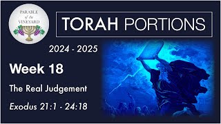 Torah Portion Week 18  Exodus 211  2418 Real Judgement in the End Times 2024  2025 [upl. by Ettennaej164]