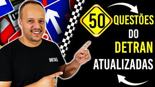 SIMULADO DO DETRAN 2024  🚦 REVISÃO DE 50 QUESTÕES DE LEGISLAÇÃO PROVA SIMULADA DO DETRAN 2024 [upl. by Hajile599]