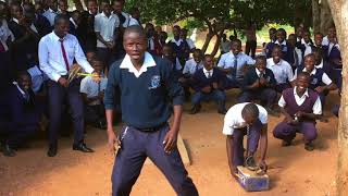 Students at St Timons Secondary School in Rabondo Kenya [upl. by Anaujik258]