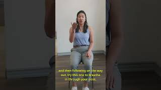 Diaphragmatic Breathing with Dr Joyce Fu shorts [upl. by Farrish]