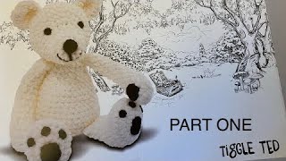 HOW TO  Read the Pattern amp Crochet a Knitty Kritters Bear Part One [upl. by Ramaj]