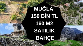 MUĞLA 150 BİN TL160 M2 SATILIK BAHÇE [upl. by Ahsemot]