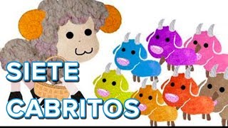 Los siete cabritos y el lobo cuento infantil [upl. by Queena]