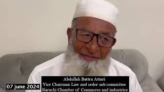 Ashraf Patel will not produce any witness against DawateIslami Abdullah Batra [upl. by Einaeg283]