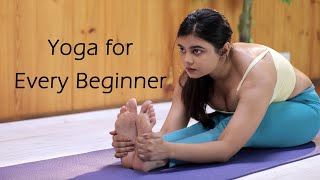 Yoga Asanas for Every Beginner  Strengthening amp Flexibility [upl. by Karyl]