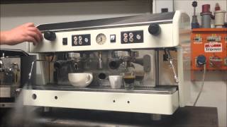 WEGA 2 GROUP REFURBISHED COMMERCIAL TRADITIONAL ESPRESSO MACHINE [upl. by Gabbert]