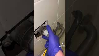 Leaking Delta Shower Valve Repair diy plumbing shower plumber [upl. by Fraze]