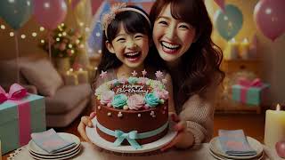 「誕生日ケーキの作り方 教則ビデオ」“Bake the Perfect Birthday Cake” Instruction Video [upl. by Champagne]