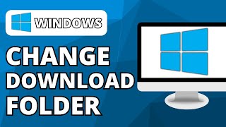 How To Change Default Download Location On Windows 10 2024 [upl. by Borgeson58]