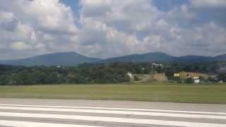 Allegiant Air MD80 Takeoff Roanoke VA [upl. by Selina]