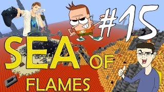 MINECRAFT  SEA OF FLAMES  ST3PNY E UN PRO wSurrealPower amp Vegas 15 [upl. by Najib]