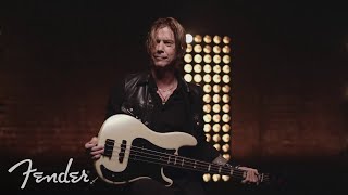 Duff McKagan Plays His Fender Signature Deluxe Precision® Bass  Signature Artist Series  Fender [upl. by Lenad]