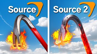 Source vs New Source 2  Physics Comparison [upl. by Yttiy]