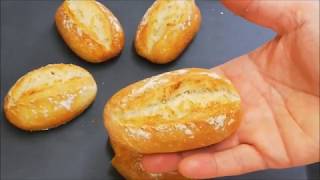 PETITS PAINS BAGUETTES BIEN CROUSTILLANT TROP FACILE CUISINE RAPIDE [upl. by Aryamoy]