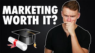 Is a MARKETING DEGREE worth it [upl. by Eisso]