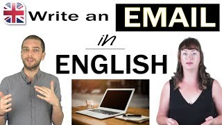 Emails in English  How to Write an Email in English  Business English Writing [upl. by Castora]